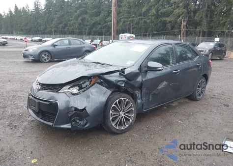 2016 Toyota Corolla S Plus from USA, damaged, VIN 2T1BURHE3GC595038